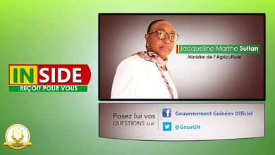 INSIDE EXTRA TIME : La Ministre Jacqueline Marthe Sultan répond à toutes vos questions! 2 LA MINISTRE DE L'AGRICULTURE, JACQUELINE MARTHE SULTAN