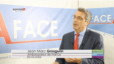 Jean Marc Grosgurin, Ambassadeur France en Guinée