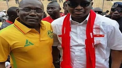 Depuis l'arrivée d'Antonio souaré, l'As Kaloum n'a pas reçu de subventions 1 Bouba-Sampil-et-Antonio-Souare