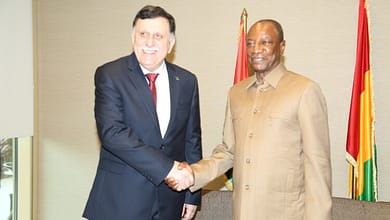 Le Président du Conseil libyen chez le Président Alpha Condé 2 Le Président du Conseil libyen chez le Président Alpha Condé