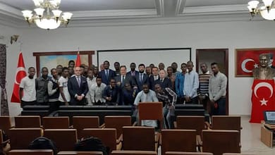 À l’Ambassade de Turquie en Guinée pour la remise des bourses d’étude aux lauréats guinéens. 7 41F476D6 2843 4B0C 86A7 F057C609C049