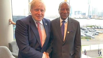 Toute l’Afrique à la rencontre de Boris Jonhson. 5 Boris Jonhson et Alpha Condé