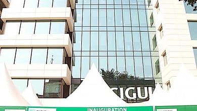 Alpha Condé à procédé à l'inauguration du nouveau siège social de la BICIGUI à Conakry. 5 Nouveau siège la BICIGUI