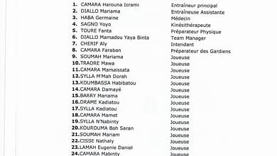 La liste des joueuses convoquées pour le Tournoi Feminin de la zone A 8 0C6A5333 0D79 4929 BD1B C6AFED822027