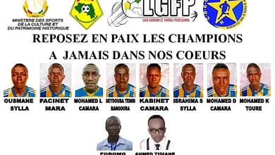 Obsèques Nationales des footballeurs de l'étoile de Guinée 5 604D5D89 4F7C 41A1 8E72 BA1B3E21749C