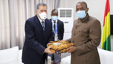 FEUILLE D’AUDIENCE : L’AMBASSADEUR EMIRATI AHMED NASSER ABDUL RAHIM AL-KHJA FAIT SES ADIEUX À LA GUINÉE 4 kassory Fofana