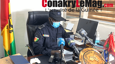 Guinée : Manifestation FNDC: le gouvernement fait un bilan à mi-journée (Communiqué) 5 Mamadou CAMARA PORTE PAROLE POLICE