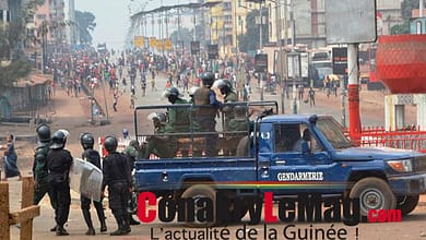 Manifestation du FNDC Bambeto