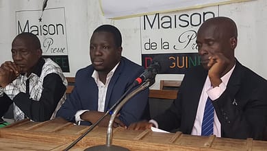 La Haute Autorité de la Communication (HAC) s’adresse à nouveau aux médias. 7 Amadou Camara Ama Coronthie HAC