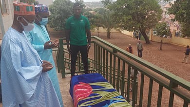À la grande mosquée de Labé, le président Cellou Dalein Diallo a personnellement fait des douas pour Elhadj Boubacar Baldé 7 Cellou Dalein Diallo