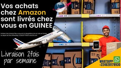 Vos achats chez Amazon sont livrés en Guinée depuis la France. 12 Vos achats chez Amazon sont livrés en Guinée depuis la France.