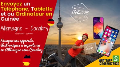 Envoyez un téléphone, tablette, ordinateur en Guinée depuis Allemagne 8 Envoyez un téléphone, tablette, ordinateur en Guinée depuis Allemagne
