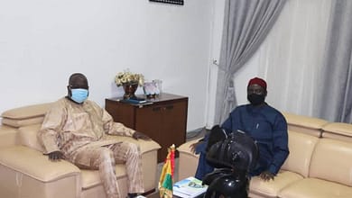 Mamadou TANGARA, Ministre Gambien des Affaires Étrangères est à Conakry pour une visite de travail et d’amitié. 9 Mamadou TANGARA