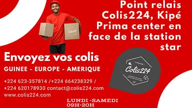 Ouverture d'un nouveau point relais colis224 à kipé Prima center 1 Point relais Colis224, Kipé Prima center.