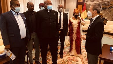 Le chef de file de l'opposition Mamadou Sylla rencontre l'ambassadeur de la Chine en Guinée. 5 Le chef de file de l'opposition Mamadou Sylla rencontre l'ambassadeur de la Chine en Guinée.