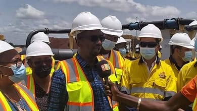 MANDIANA : Le Ministre des Mines et de la Géologie en compagnie de la présidente de la commission mines à l'Assemblée Nationale, a visité les installations de la troisième société minière industrielle de production d'or en Guinée. 9 FB IMG 1625514817879