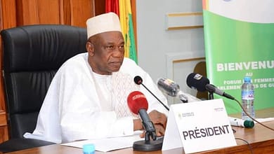 le Président Amadou Damaro Camara président de L'assemblée nationale