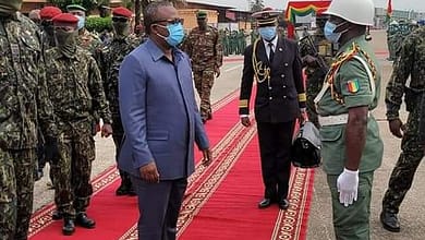 Son Excellence Président de la République Général de l'Armée Umaro Sissoco Embaló est déjà à Conakry pour une visite de travail et d'amitié. 8 FB IMG 1634728604022