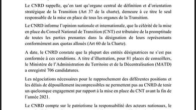 Le CNRD sur la difficulté de la mise en place du CNT 7 CNRD date limite de mise en place du CNT