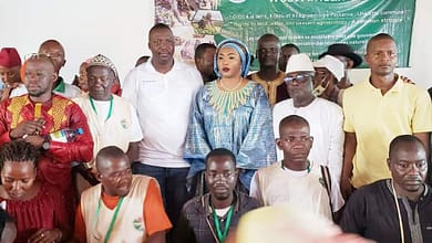 Des caravaniers venus de quatorze (14) pays de l'Afrique de L'ouest, étaient de passage ce vendredi 03 décembre dans la ville de Dubreka. 5 FB IMG 1638634085632