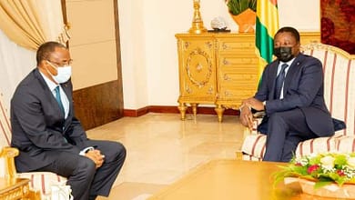 Le Premier, ministre est reçu par le Président Faure Essozimna Gnassingbé Eyadéma du Togo. 4 FB IMG 1639232686294
