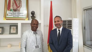 L’Ambassadeur du Maroc en Guinée chez le Ministre Gaoual Diallo 1 FB IMG 1643989933182