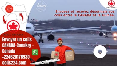 Envoyez et recevez désormais vos colis entre le CANADA et la Guinée. 6 envoyez vos colis Canada Conakry