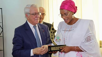 Remise du trophée de l'Académie des sciences du Maroc à Dre Diaka SIDIBÉ 8 Remise du trophée de l'Académie des sciences du Maroc à Dre Diaka SIDIBÉ