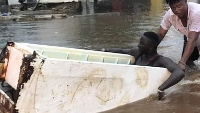 Une forte pluie prend Conakry en otage 7 Une forte pluie prend Conakry en otage