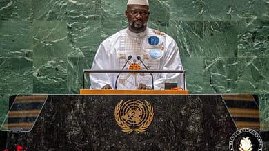 Discours de son excellence Colonel Mamadi Doumbouya Ala Tribune des Nations Unies (ONU) 8 Le Colonel Mamadi Doumboya