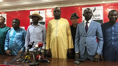 Aminata Kaba a reçu les associations de presse ce matin. 1 Association de presse de Guinee