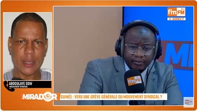 Grève Générale en Guinée : Le Mouvement Syndical à la Croisée des Chemins 6 Abdoulaye Sow secrétaire general de l'USTG dans Mirador Fim fm