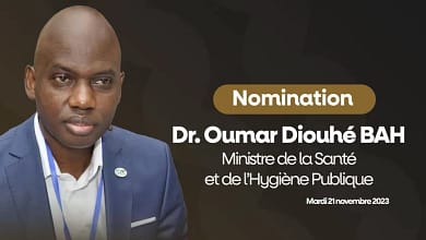 Oumar Diouhé BAH : Nouvelle Ère à la Santé en Guinée 2 Dr Oumar Diouhé Bah Ministre dela Santé et de l'Hygiène Publique