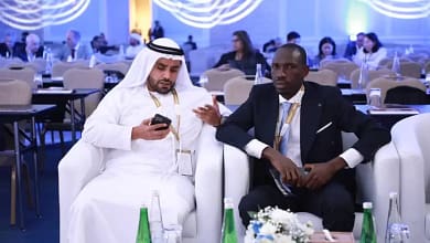 Guinée en Lumière à la Conférence de Dubaï sur les Métaux Précieux 2023" 5 Dubai Precious Metals Conference 2023 Tidjane Koïta représente la Guinée et expose ses potentialités