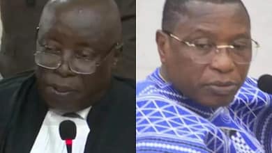 Me Paul Yomba, l'avocat de Toumba Diakité, a vivement attaqué l'acte de l'ex-chef d'État, le qualifiant de "très honteux" 4 IMG 0504 jpeg