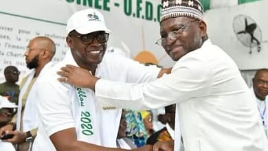 Lansana Komara du RPG-AEC Dénonce les Ambitions Prolongées du CNRD au Pouvoir 1 Lansana Komara au siège de l'UFDG