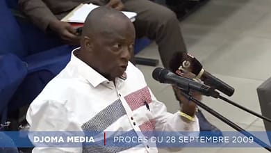 Témoignage Clé du Général à la Retraite Ibrahima Baldé au Procès du 28 Septembre 8 Le General Balde a la barre
