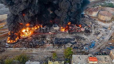 Solidarité et Justice en Temps de Crise : L'Appel de l'OGDH Suite au Tragique Incendie à Kaloum 1 incendie depot carburant à kaloum