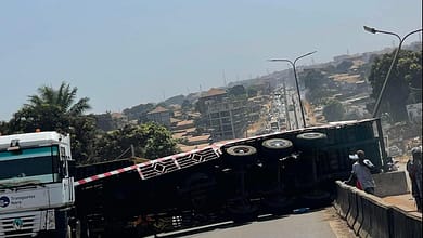 Encore un accident au Km 36 : l’anarchie routière continue de paralyser Conakry 2 accident au Km 36