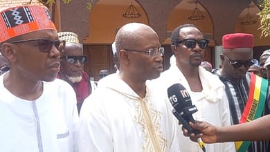 Mamadi Doumbouya et son "iftar politique" : 25 millions pour la notabilité de Dinguiraye 7 TMB mosquee dinguiraye