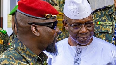 Unité nationale version Doumbouya : taisez-vous et marchez au pas 6 general doumouya et idy amine