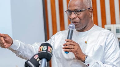 Le Premier ministre Bah Oury