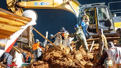 Eboulement à Maneyah