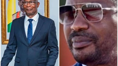 Tibou Kamara et Bah Oury