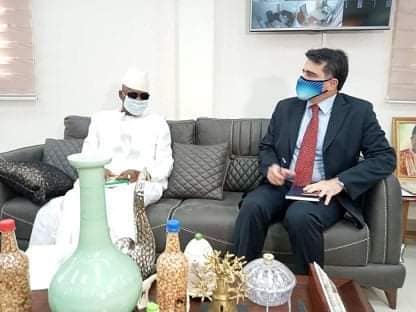 l’ambassadeur du Royaume d’Espagne reçu par le ministre Bouréma Condé