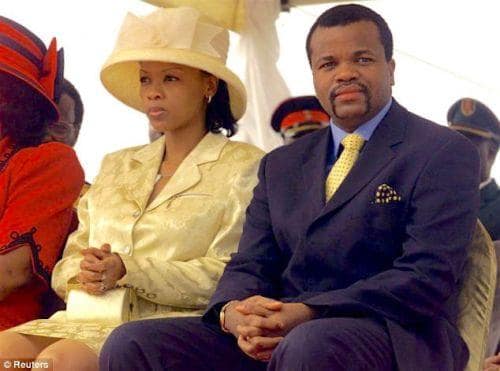 Le roi du Swaziland