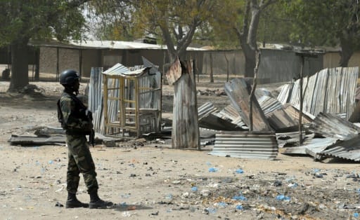 La ville de Fotokol au Cameroun après des affrontements entre soldats et membres de Boko Haram, le 17 février 2015 | AFP/Archives | Reinnier KAZE