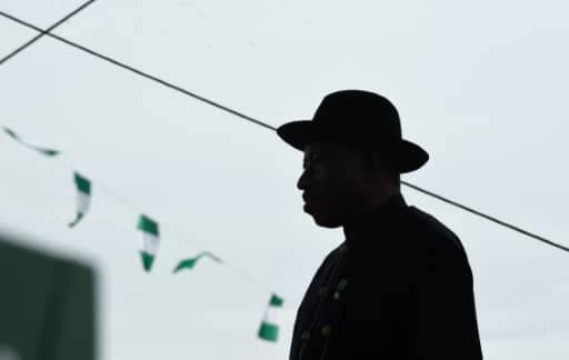 Le président nigérian sortant Goodluck Jonathan, le 29 mai 2015 à Abuja | POOL/AFP/Archives | SUSAN WALSH