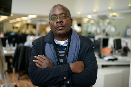 Le correspondant au Burundi pour l'AFP, Esdras Ndikumana, le 19 octobre 2015 à Paris | AFP/Archives | MIGUEL MEDINA