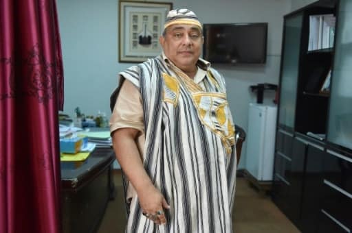 Sam Mohamed Jichi, homme d'affaires et homme politique surnommé "Sam l'Africain", pose à Abidjan en Côte d'Ivoire le 11 mai 2016 | AFP | ISSOUF SANOGO